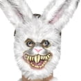 thumbnail image 3 of Smiffys  Adult White Rabbit Evil Mask, 3 of 3