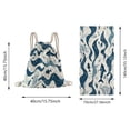 thumbnail image 3 of Hometravel Beach Towel Bag 2 in 1, Sand Resistant Microfiber Wearable Blanket Backpack, Quick Dry Towel Backpack for Camping Travel Swim, 3 of 9