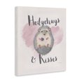 thumbnail image 2 of Stupell Industries Cottage Hedgehugs and Kisses Pink Canvas Art, 16 x 20, by Elyse Deneige, 2 of 7