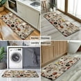 thumbnail image 6 of Brown Mushroom Line Light Pattern Kitchen Rug Mat,Kitchen Runner Rugs Non Skid Washable,Decorative Kitchen Floor Mats for Kitchen,Sink,Laundry,17"x47.2", 6 of 7