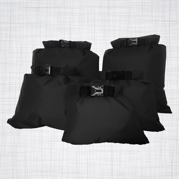 Worgeous Portable Waterproof Dry Bags with Watertight Closure for Outdoor Activities Boating Kayaking 1 5L to 6L