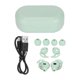 thumbnail image 1 of Auriculares inalámbricos Bluetooth 5.1 con sonido estéreo de alta fidelidad, ganchos para la oreja desmontables y micrófono con cancelación de ruido, 1 of 8