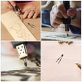 thumbnail image 4 of KAKOWELY burning 2pcs Burning Wire Tip Wood Burning Tips Set Wire Tip Pyrography Pen Soldering Tips for Wood Burning Pyrography Detailing Tips Wood Burning Kit Wire Tips, 4 of 5