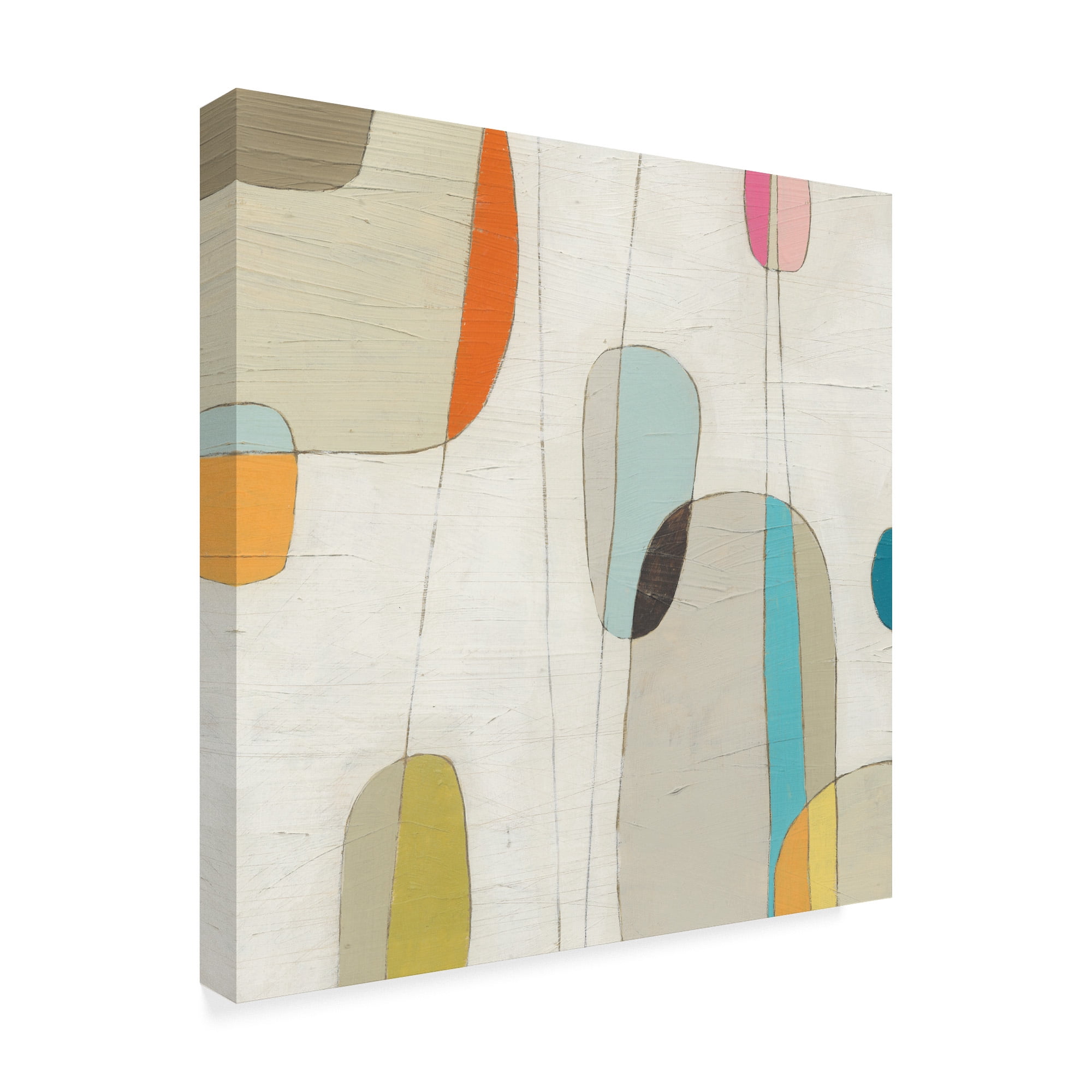 Trademark Fine Art 'Molecular Motion III' Canvas Art by June Erica Vess