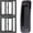 C, variant on 10 Pack Self-Adhesive No-Drill Cabinet Pull Handles in Sleek Neutral Finish, Ergonomic Plastic Sliding Door Handles with Strong Peel and Stick Backing for Wardrobe, Drawer, Glass, Kitchen, By Harlik
