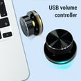 thumbnail image 3 of Perilla De Control De Volumen USB, Perilla De Controlador Multimedia De Control De Volumen USB Tipo C Con Luz RGB Para PC, 3 of 7