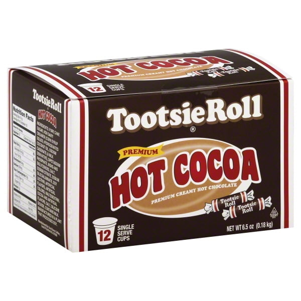 COCOA HOT TOOTSIE ROLL 253693 Cocoa Hot Tootsie Roll, 12 Pc
