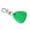 Green, variant on Dog Collar Light Triangle LED Pendant for Safe Night Dog Walking with Waterproof Design and Extended