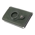 thumbnail image 3 of Billetera para tarjetas de crédito aleación de aluminio antipérdida PU protege la información billetera con clip para dinero ultrafina para compras para hombres ANGGREK  Otros, 3 of 7