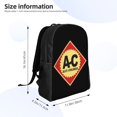 thumbnail image 3 of Mochila para portátil Allis Chalmers, bolso de viaje, informal, para la universidad, para el trabajo, de negocios, color negro, ideal como regalo para hombres y mujeres., 3 of 5