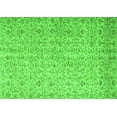 thumbnail image 1 of Ahgly Company Indoor Rectangle Abstract Green Contemporary Area Rugs, 2' x 4', 1 of 1