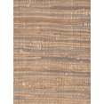 thumbnail image 2 of Braided Sienna Brown, Ivory Cotton Rug 5'0" x 8'0", 2 of 4