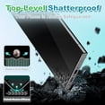 thumbnail image 5 of [3+3 Pack] CraftTechFusion for Samsung Galaxy S23 Ultra Privacy Screen Protector with Camera Lens Protector,Case Friendly [9H Hardness] Tempered Glass Film for Samsung Galaxy S23 Ultra, 5 of 5