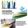 thumbnail image 4 of Swedish Dishcloths for Kitchen, Resusable Paper Towels for Cleaning Dishes & Countertops, 10-Pack Ultra Absorbant Eco Friendly Wash Cloths, Biodegradable, Safe for All Surfaces, 4 of 5