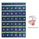 thumbnail image 3 of Gráfico De Bolsillo Numerado Organizador Sobre La Puerta Suministros Para La Escuela En El Hogar Decoración Para El Aula Bolsas De Almacenamiento Para Teléfonos Celulares Titular De La Calculadora Vogacara HA024554-01, 3 of 5