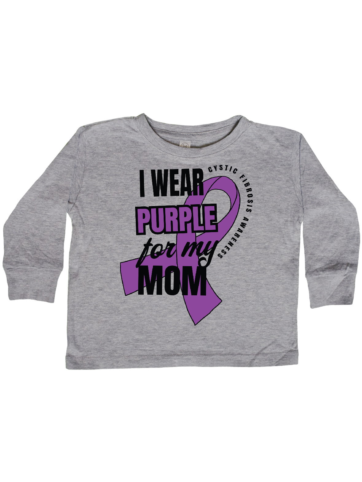 inktastic I Wear Purple for My Momma Cystic Fibrosis Awareness Baby T-Shirt