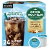 Green Mountain Coffee Roasters Brew Over Ice Vanilla Caramel, Single Serve Keurig K-Cup Pods, Flavored Iced Coffee, 24 Count