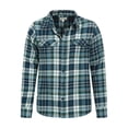 thumbnail image 4 of Mountain Warehouse Mens Trace Flannel Shirt (Pack of 2), 4 of 5