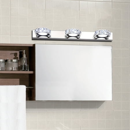 fixture 9w toilet acrylic lamp mirror mount bathroom led modern light