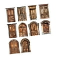 thumbnail image 5 of Kuntesetty 10 Pieces Scrapbook Decorative Paper Cardstock Stickers Vintage Door Sticker Set C, 5 of 8