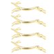 thumbnail image 2 of Soporte para palillos dorado, soporte para palillos de 4 piezas, soporte para cucharas con forma de perro más suave, soporte para palillos, valor excepcional, 2 of 14