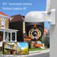 thumbnail image 5 of Cámara de seguridad digital de 2 MP, inalámbrica, WiFi, para exteriores, con visión de 360°, domo PTZ de 1080P, detección de movimiento, audio bidireccional, visión nocturna a color, minicámara web., 5 of 9