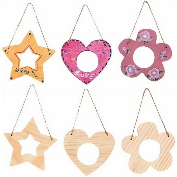 Unfinished Wood Box Frames