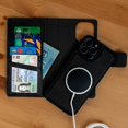 thumbnail image 4 of Caseco iPhone 14 Pro Wallet Case With Mag-Safe - 5th Ave - Black, 4 of 5