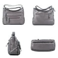 thumbnail image 3 of 10 Pockets Crossbody Purses for Women Medium Pocketbooks Lightweight Ladies Satchel Bag Multi Pocket Shoulder Handbag, 3 of 5