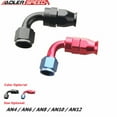 thumbnail image 2 of AN10-90 Degree Hose End Fitting for Steel or Nylon Braided Fuel Line, E85, 2 of 3