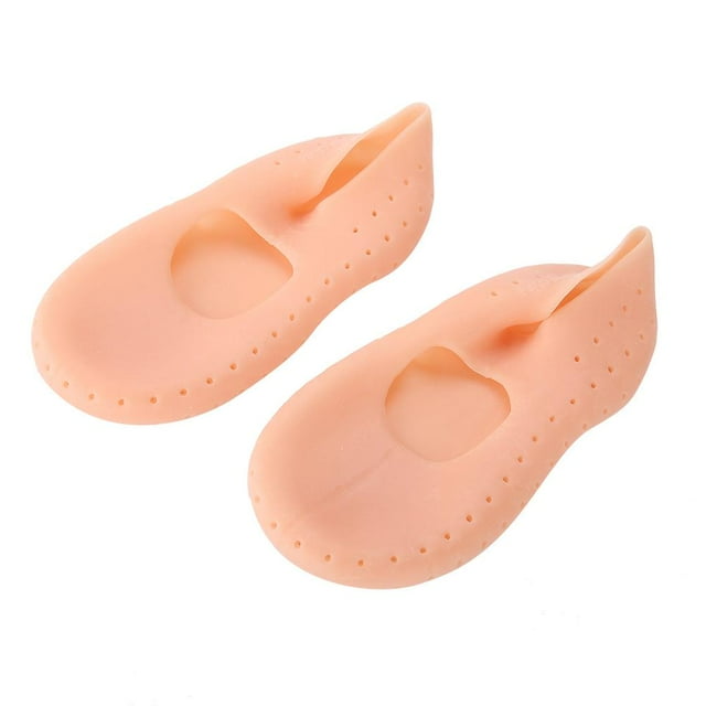 Herwey 1 Pair Silicone Socks Foot Anti-cracking Protector Foot Care Tool Prevention Socks , Silicone Prevention Socks, Foot Protector