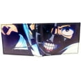 thumbnail image 3 of Tokyo Ghoul Ken Kaneki Mask Sublimated Graphic Print PU Faux Leather Men's Bifold Wallet, 3 of 4