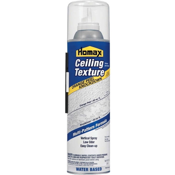 Homax Aerosol Ceiling Texture Orange Peel & Knockdown, 20 oz.