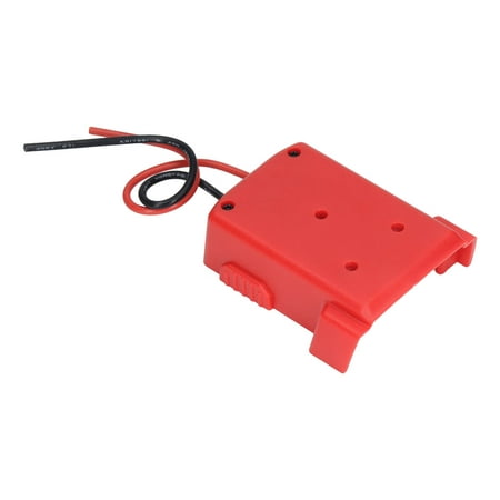 

Battery Adapter Glossy ABS Shell Dock Power Connector With 12 Gauge Wire For Electrical Tools