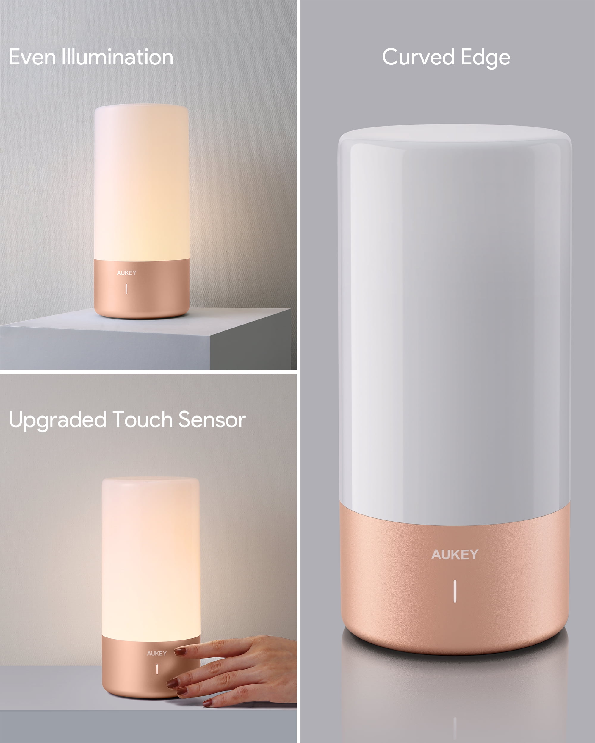 Aukey table hotsell lamp touch sensor