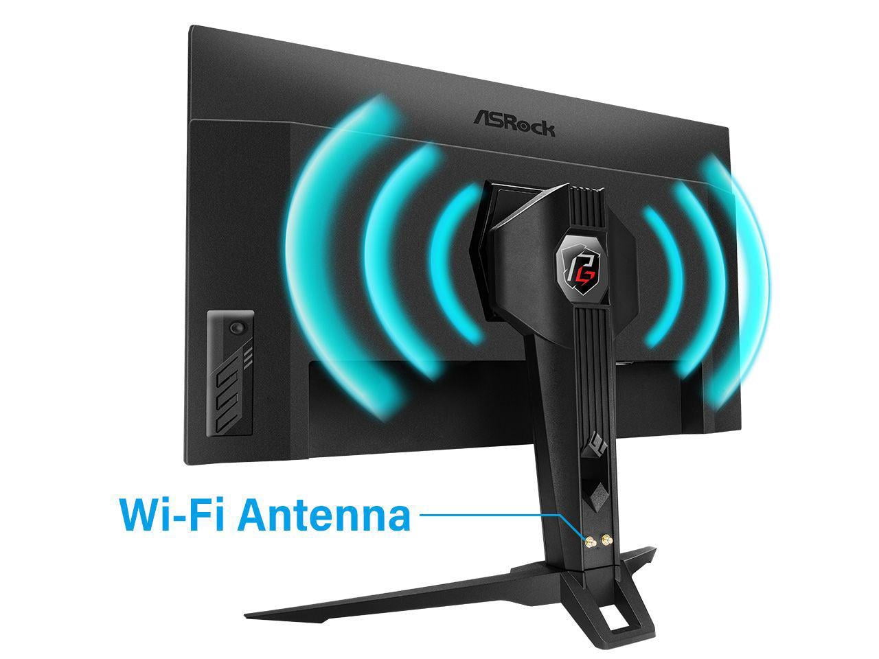 ASRock PG32QF2B Phantom 32" (31.5" viewable) QHD 2560 x 1440 (2K) 165 Hz (144Hz and higher) Wi-Fi Antenna FreeSync Premium (AMD Adaptive Sync) Built-in Speakers Flat Panel Gaming Monitor