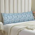 thumbnail image 2 of White Blue Body Pillow Cover 20"x54" Pillow Case Abstract Long Pillow Cases Protector with Hidden Zipper Decorative Soft Bedding Pillowcase Rectangle Dog Paws Printed Cushion Covers for Bed,Couch, 2 of 5