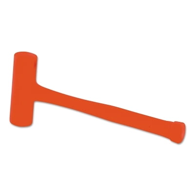 

COMPO-CAST Slimline Head Soft-Face Hammer 18 oz Head 1-33/64 in dia 12-1/8 in Handle L Orange | Bundle of 2 Each