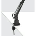 Lorell 10watt LED Desk/Clamp Lamp, Black