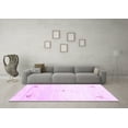 thumbnail image 3 of Ahgly Company Indoor Rectangle Solid Purple Modern Area Rugs, 8' x 12', 3 of 4