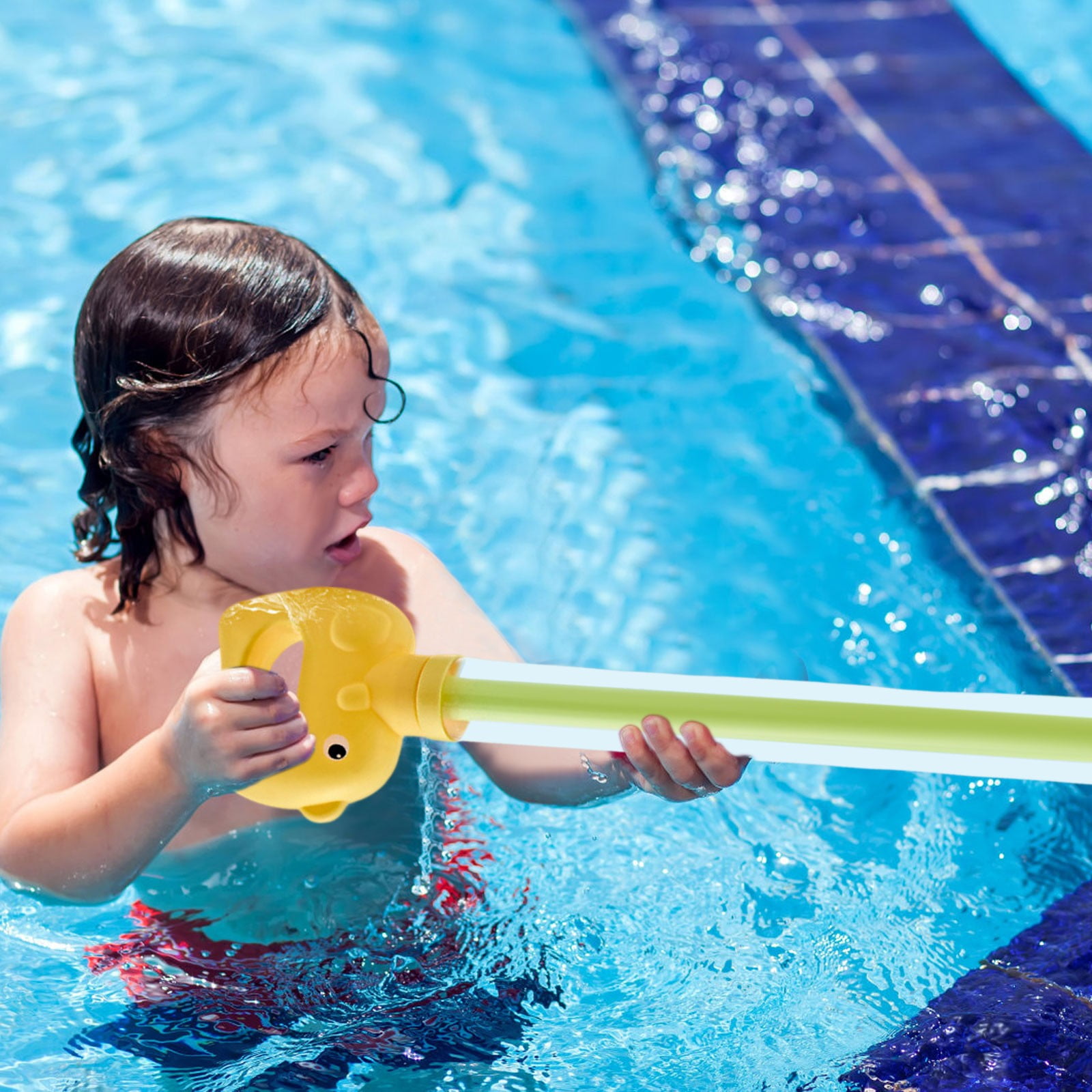 Pull-Back Water Gun 24.41 in, Plastic Manual Pump Water Gun, Outdoor Summer Fun, Pool Party, Backyard Play Beach Essentials (3PCS)