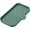 Green, variant on NCQ Silicone Soap Dish with Drain Spout, Self-Draining Sink Organizer Tray for Bathroom and Kitchen, Sponges, Dispensers and Soap Holder, Non-Slip and Dishwasher Safe, Black (Compact, 4.9"×3.2")