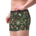 thumbnail image 4 of Naloa Red Leaves Print Mens Underwear - Boxers for Men, Classic Briefs for Men, 4 of 9
