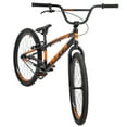 Huffy HX Pro Cruiser 24inch Aluminum BMX Bike for Boys, Black/Orange