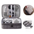 thumbnail image 6 of Pyaiiner Travel Organizer Electronic Accessories Box Portable Technology Travel Gifts Men'S Triple Cable Organizer Cable Charger Flash Drive, 6 of 7