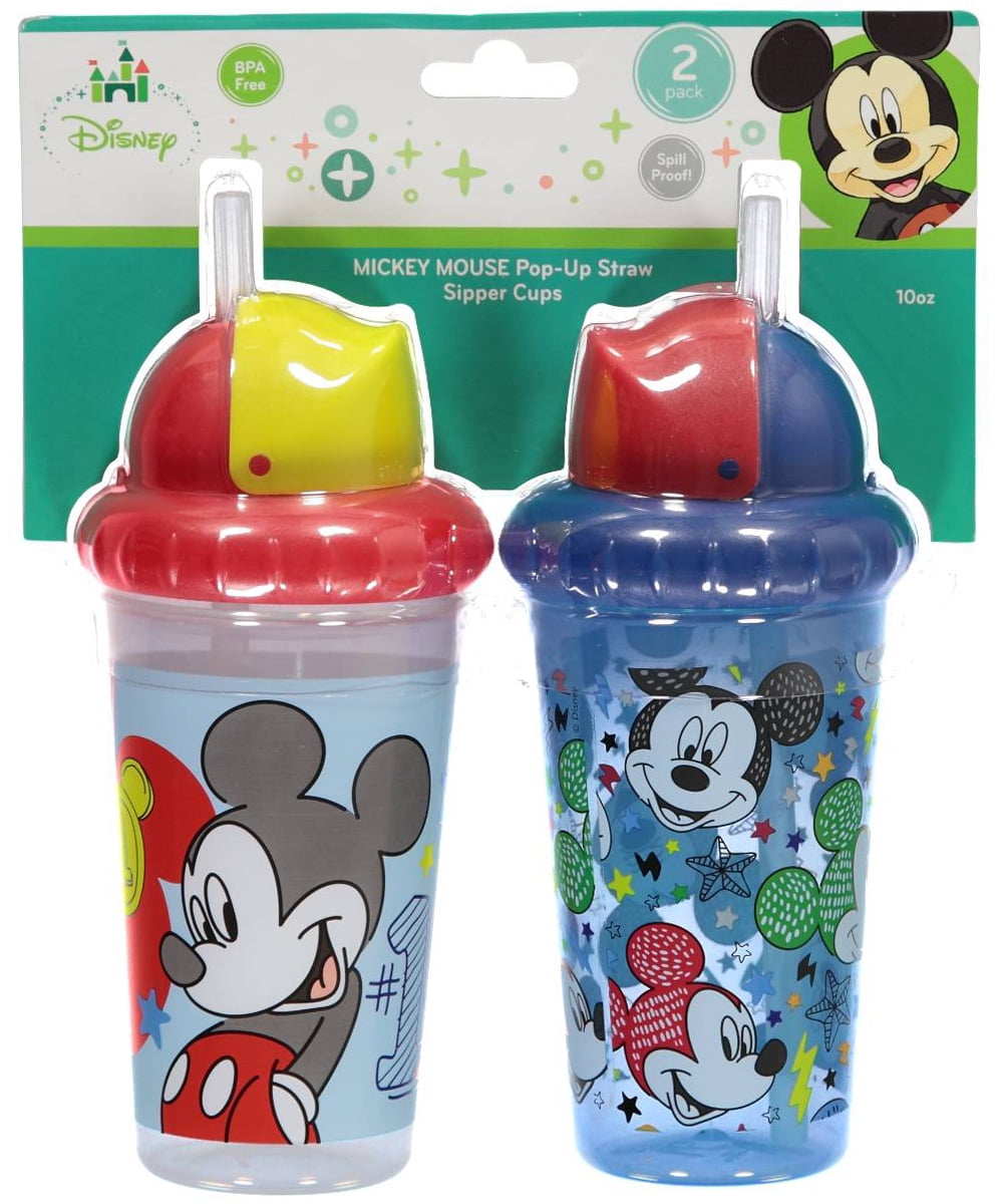 mickey mouse straw cup