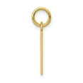 thumbnail image 2 of 14k Yellow Gold Enameled Ace of Spades Card Charm, 2 of 4