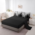 thumbnail image 5 of Feelyou Tree Landscape Twin Bedding Sets 7pcs, Rustic Duck Animal Bedding Comforter Set, 5 of 8