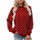 thumbnail image 2 of Heisall Womens Hoodies Spring Autumn Non-positional Print Fashion Casual Loose Ribbed Design Crewneck 2025 New Arrival Tops, 2 of 5