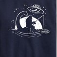 thumbnail image 3 of Instant Message - Sasquatch Nessy UFO - Toddler & Youth Crewneck Fleece Sweatshirt, 3 of 6